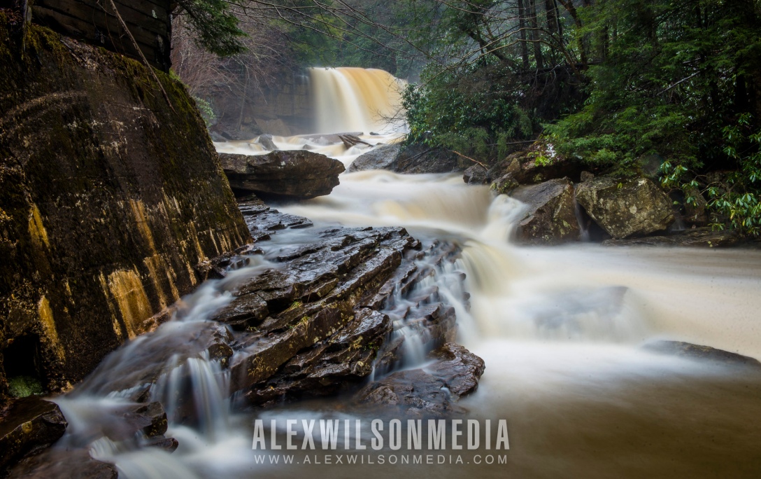 Douglas Falls near Thomas, WV. (photo © J. Alex Wilson)